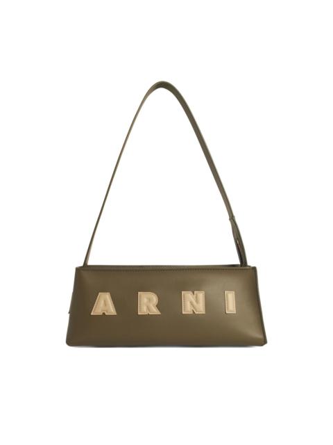 logo-plaque shoulder bag