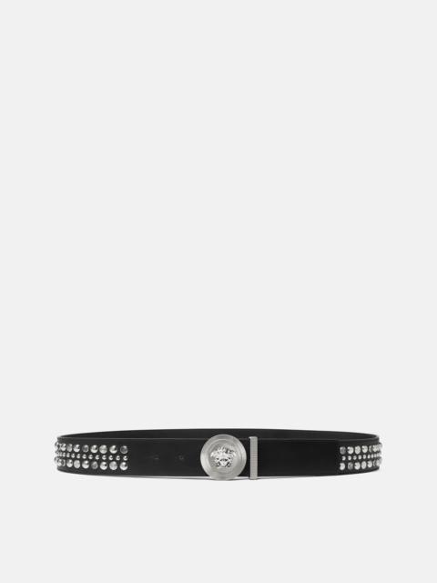 Medusa Biggie Embellished Belt 1.6"