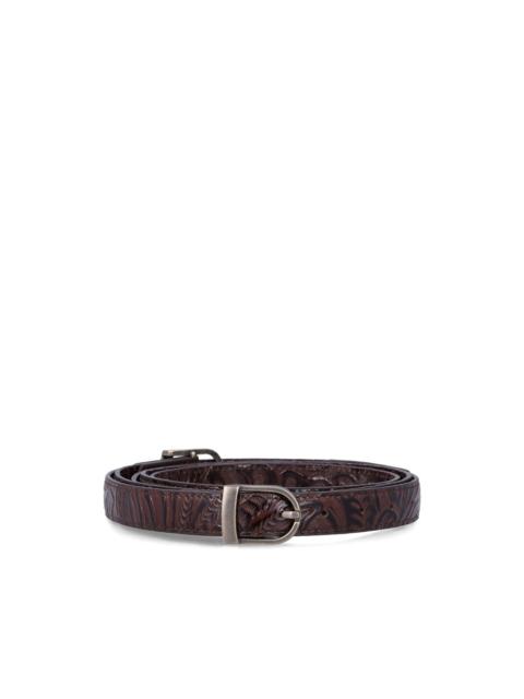 two-way buckle belt