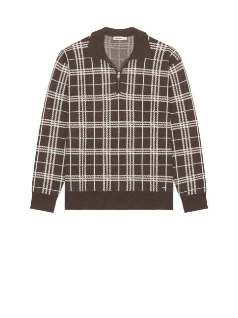 Klaus Zip Polo Sweater