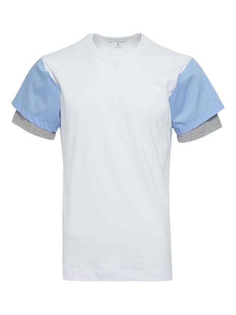 layered short-sleeve T-shirt