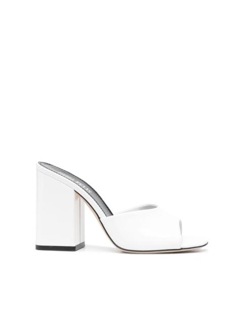 Anja 105mm leather mules