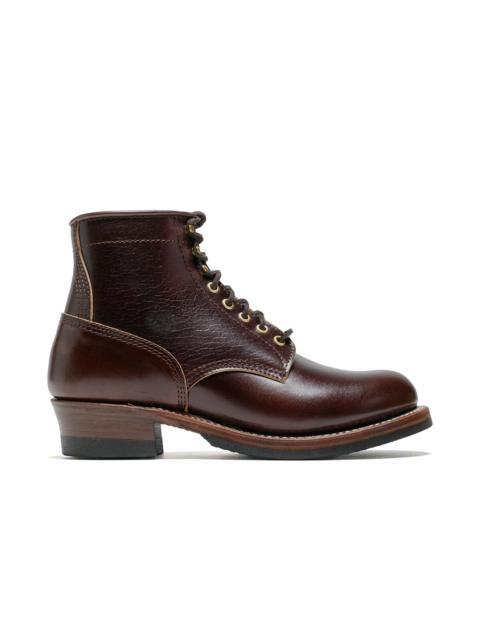 Steel Gang Boots Shinki Hikaku Horsebutt Dark Brown