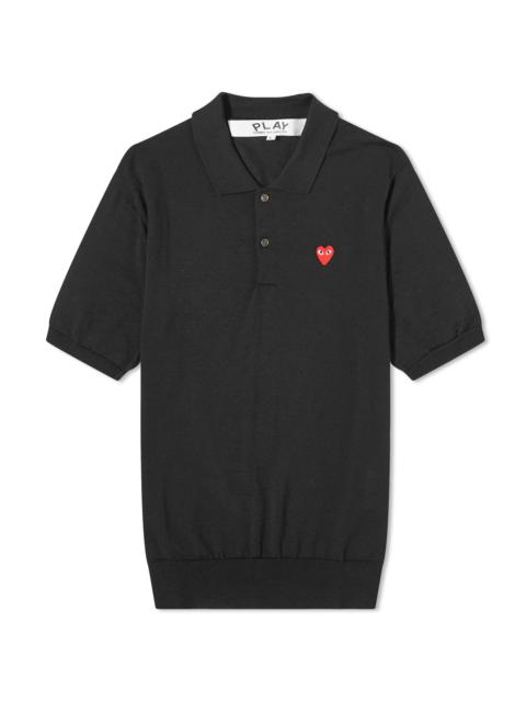 Comme des Garçons Play Knit Polo