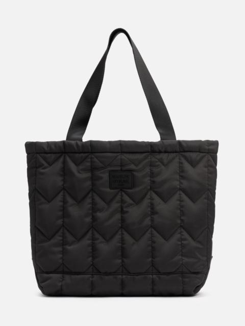 CHEVRON QUILTED LARGE TOTE