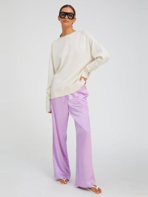 LAVENDER SILK KAUAI PANTS