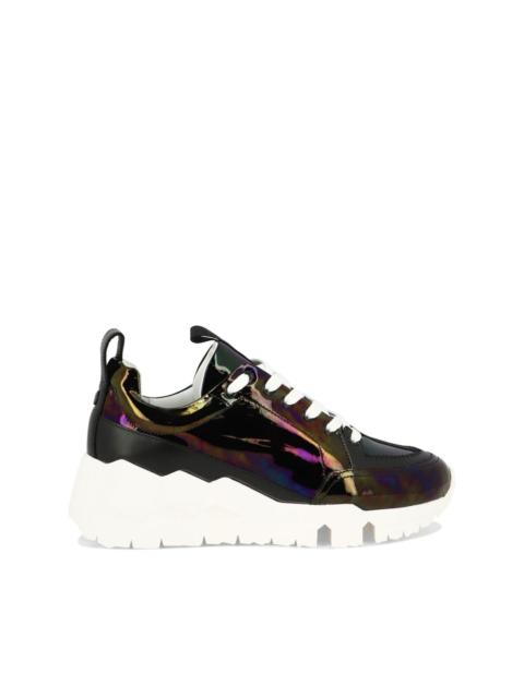 Street Life iridescent-effect sneakers