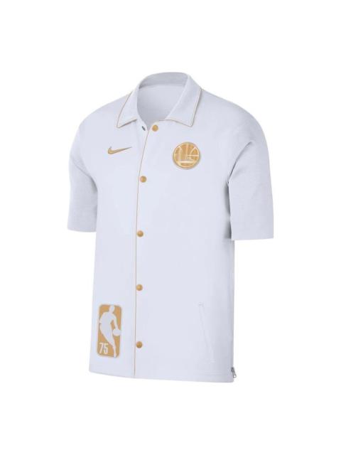 Nike Dri Fit NBA Golden State Warriors Showtime Top 'White' FD0979-100