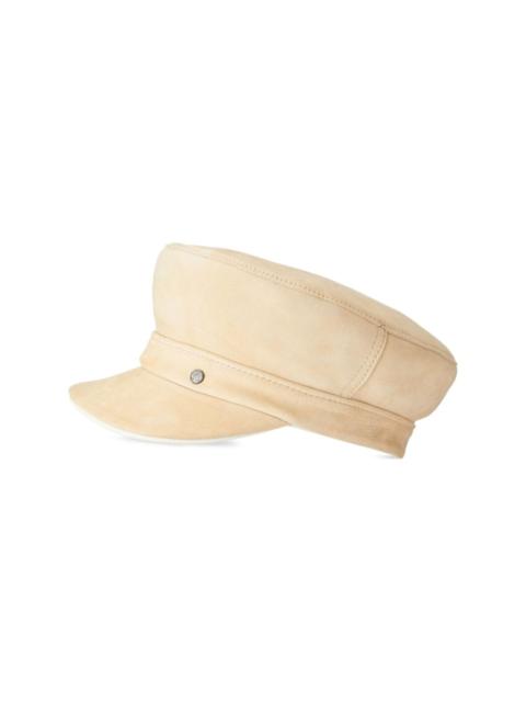 New Abby reversible leather cap