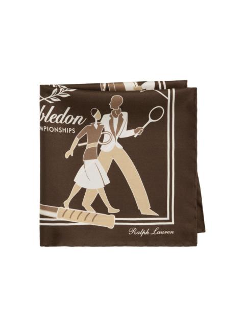 printed-detail scarf