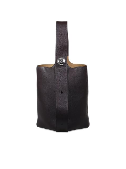 large Pebble button tote bag