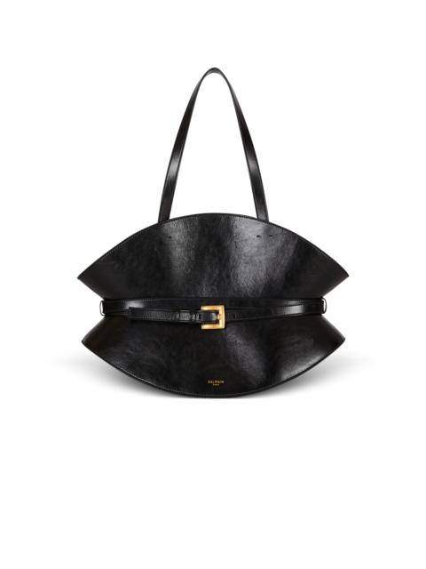 Medium Shuffle bag in calfskin leather