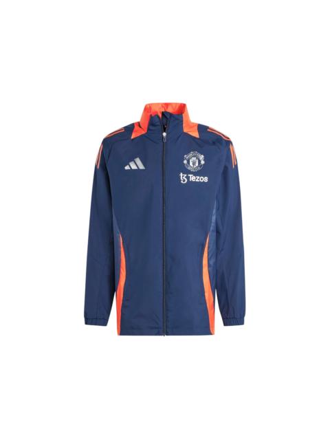 adidas Tiro 24 All-Weather Jacket Manchester United Night Indigo Bright Red