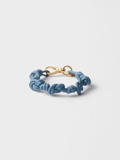 Nappa leather bracelet