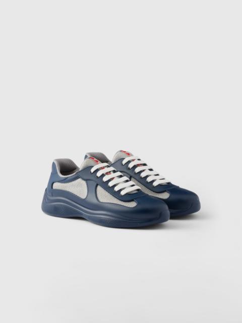 Prada America's Cup Soft rubber and bike fabric sneakers