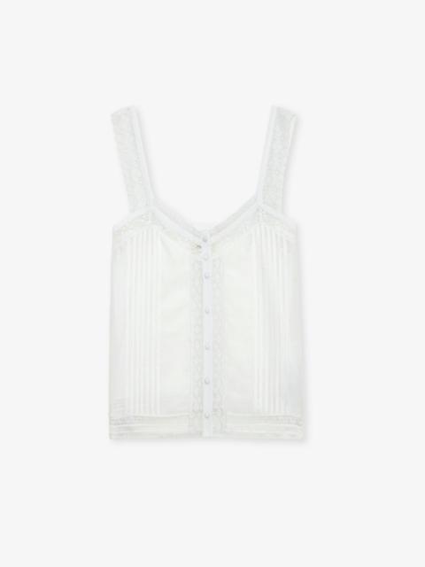 Celite Navy Lace Camisole