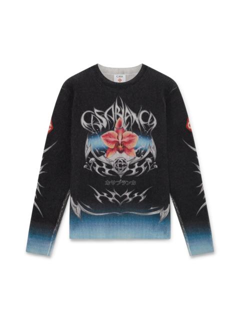 Blades Cashmere Blend Jumper | Casablanca Paris