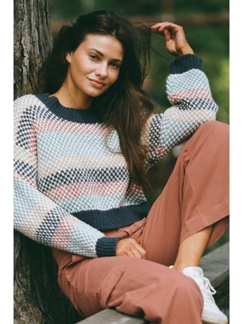 Billie Cropped Stripe Sweater