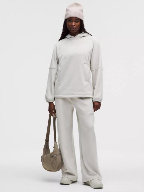 Plush Velour Mid-Rise Pant