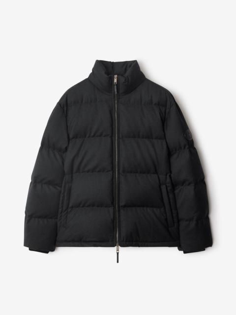 Wool Snowdon Puffer Jacket