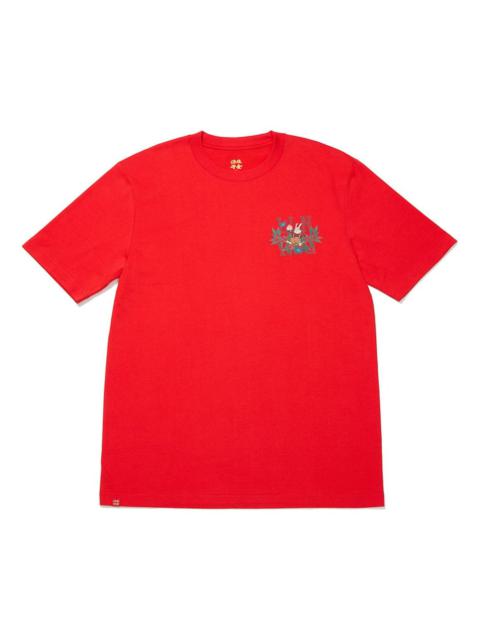 Li-Ning Rijindoujin Cartoon Graphic T-shirt 'Red' AHST001-2