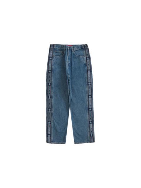 Supreme Snap-Off Baggy Jean Washed Blue