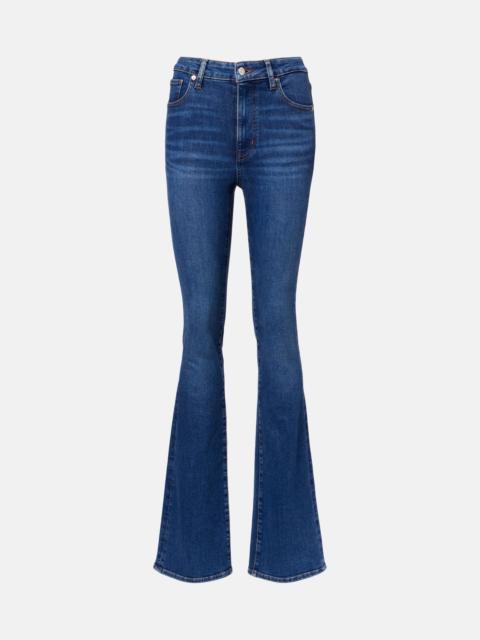 The Reboot mid-rise flared jeans