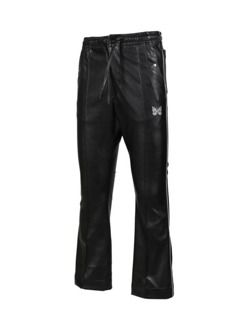 PIPING COWBOY PANT - SYNTHETIC LEATHER (EXCLUSIVE) / BLK