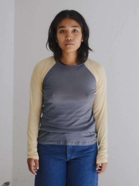 Gene Long Sleeve Tee - Fine Organic Cotton Rib
