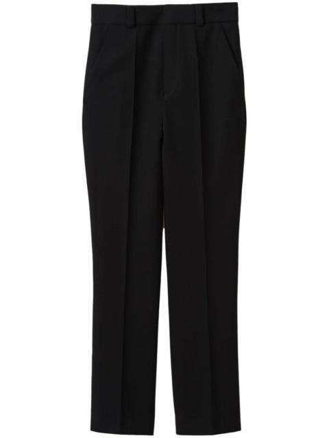 Grain de poudre cropped trousers