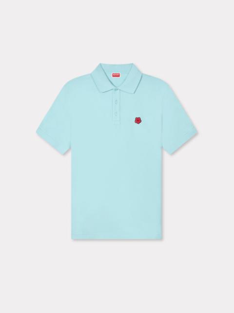 'Boke Flower' slim polo in cotton
