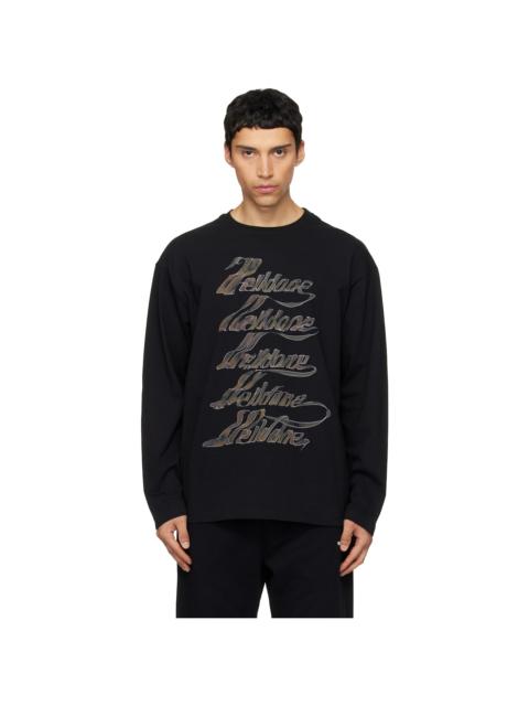 Black 'WE11DONE' Multi Logo T-shirt