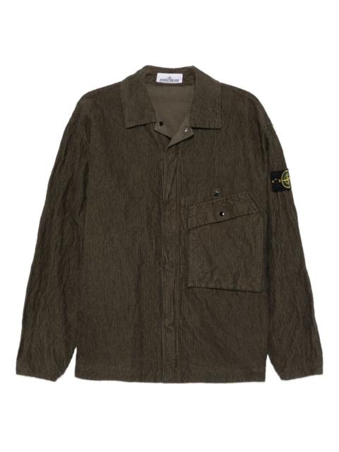 ribbed corduroy shirt jacket