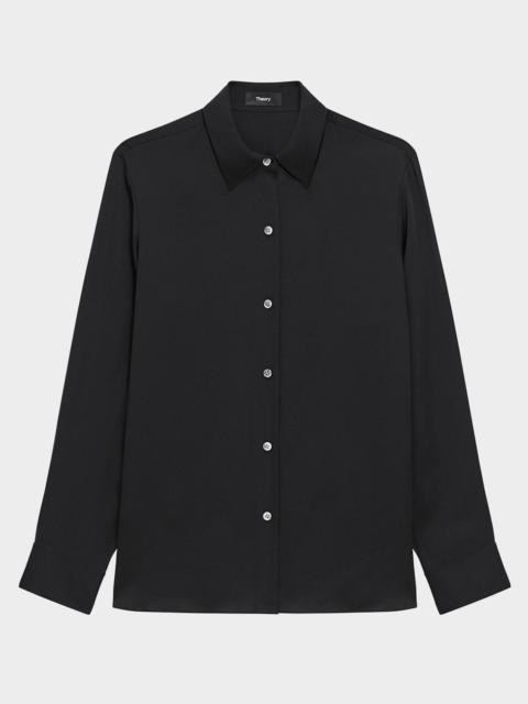 Silk Straight Shirt