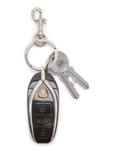 X Lambroghini Keychain black