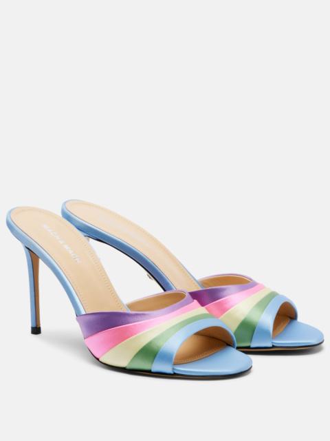 Gradient 95 satin mules