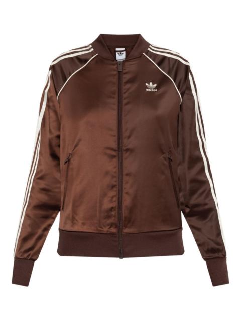 SST Adicolor satin zip-up jacket