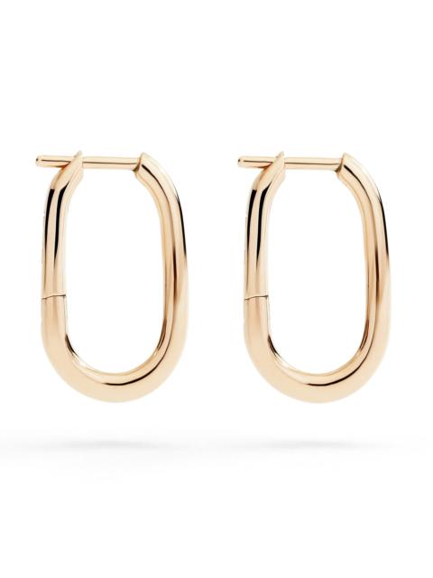 ROSE GOLD ESSENTIALS HOOP EARRINGS
