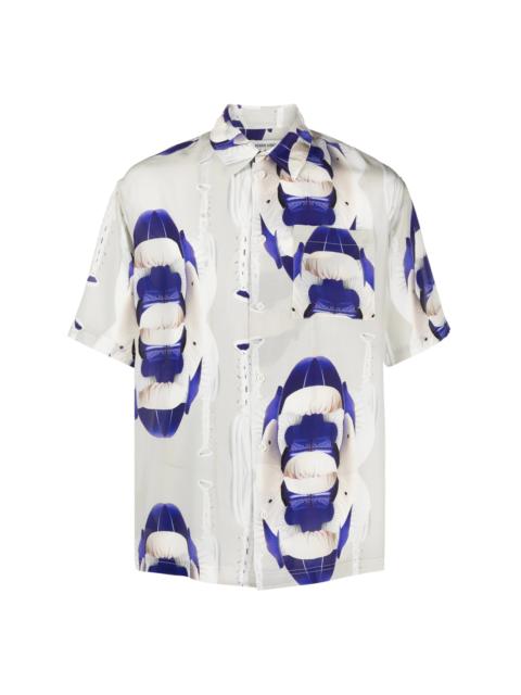 TRANSFERED SHIRT - MATCH BEIGE GLOVES