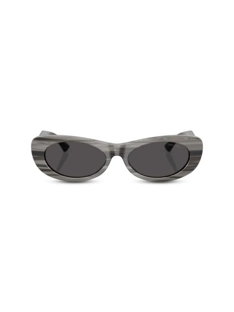 logo-plaque sunglasses
