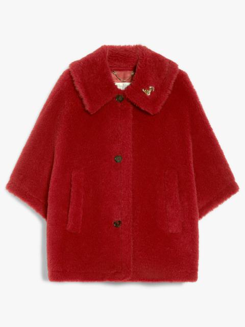 TENEBRE1CNY Teddy fabric cape