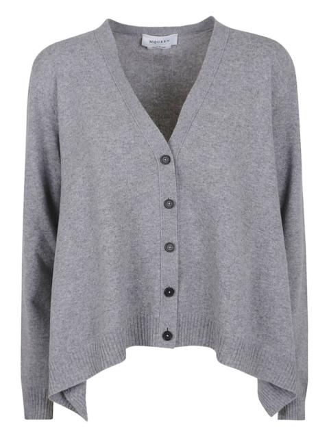 cashmere button cardigan