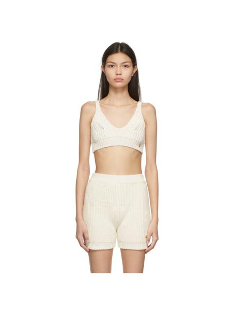 Off-White Tape Yarn Beach Tank Top