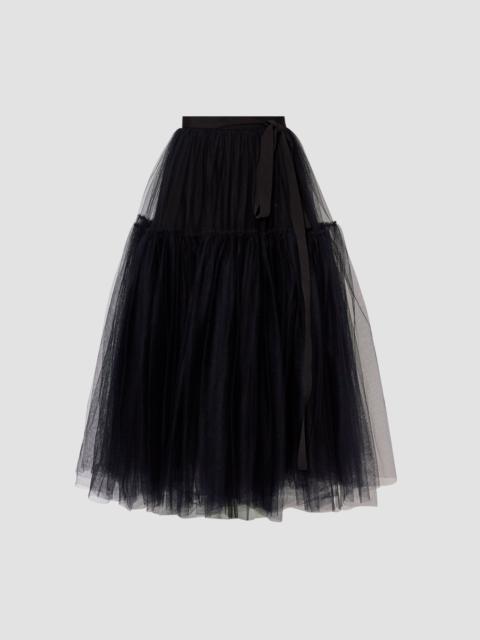 MIDI SKIRT WITH BOW