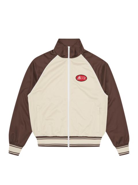 RUNNING DOG ZIP THROUGH TRACK TOP