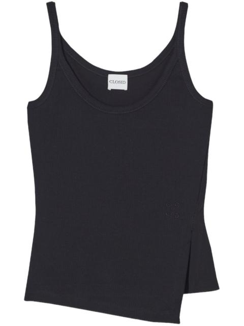 asymmetric tank top