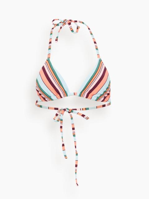 Malia Triangle Top in Poppy Sunset