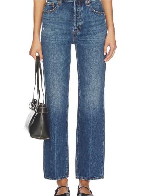 Cassie Super High Rise Straight Jeans