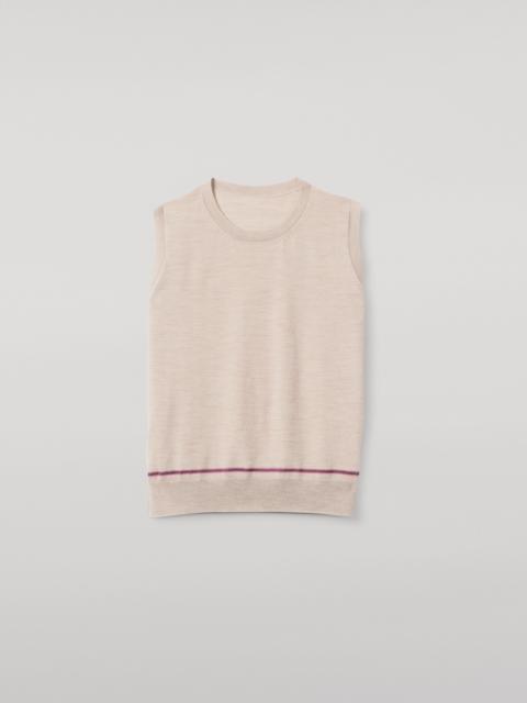 Brae Natural Merino Sleeveless Tank