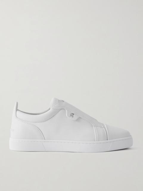 St Louis Leather Slip-On Sneakers White